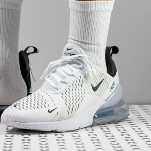 Nike Kids White and Black Air Max Sneakers - Picture 5 of 5